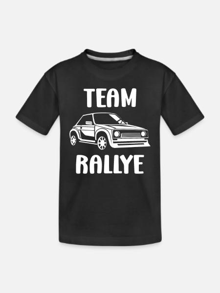 Humour pilote de rallye - T-shirt bio Premium Enfant - noir