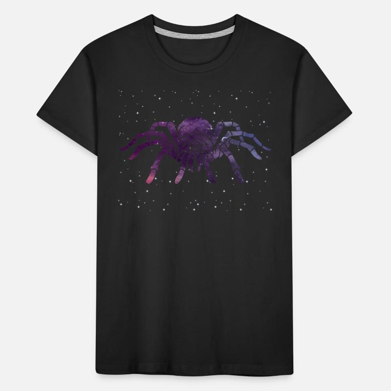 Celestial Spider Star Pattern Kids' Premium Organic T-Shirt