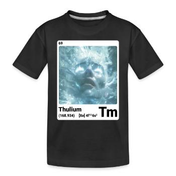 AI am Thulium (wt) - T-shirt bio Premium Enfant - noir - Devant