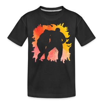 Sumo - T-shirt bio Premium Enfant - noir - Devant