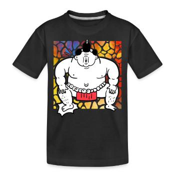 Sumo - T-shirt bio Premium Enfant - noir - Devant