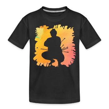 Sumo - T-shirt bio Premium Enfant - noir - Devant