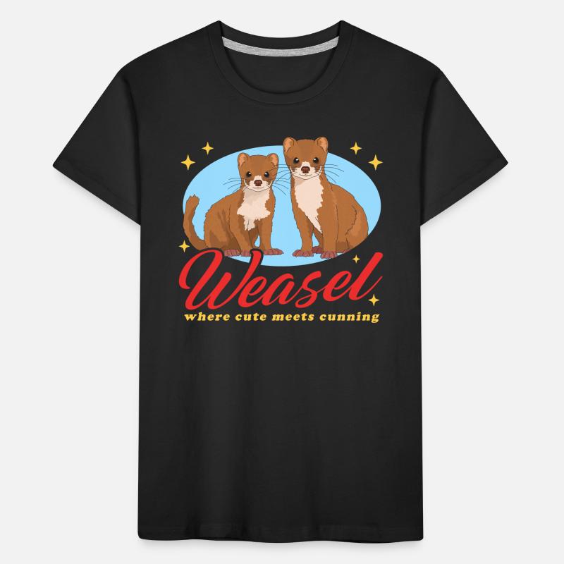 Weasel Mouse Weasel Dwarf Weasel Gift Kids' Premium Organic T-Shirt