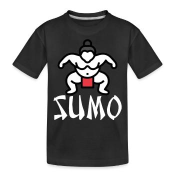 Sumo - T-shirt bio Premium Enfant - noir - Devant
