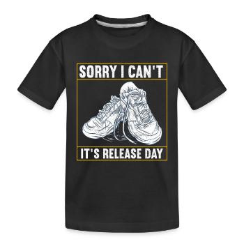 Sneakerhead Sneaker Collector - Kids' Premium Organic T-Shirt - black - Front