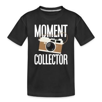 Photographe Photographe - T-shirt bio Premium Enfant - noir - Devant