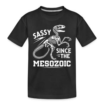 Fossil Hunter, Fossil Hunter, Paleontologist - Kids' Premium Organic T-Shirt - black - Front