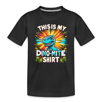 Fossil Hunter, Fossil Hunter, Paleontologist - Kids' Premium Organic T-Shirt - black - Front