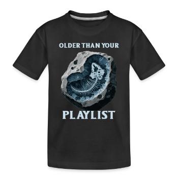 Chasseur de fossiles, Chasseur de fossiles, Paléontologue - T-shirt bio Premium Enfant - noir - Devant