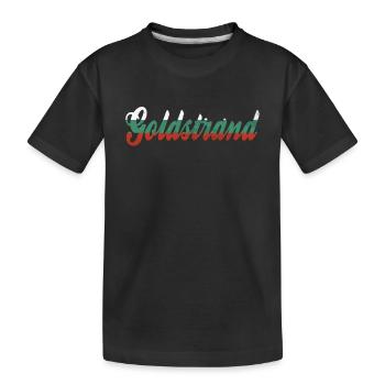 Sables d’or Bulgarie - T-shirt bio Premium Enfant - noir - Devant
