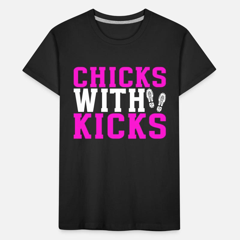 Sneakerhead Collectionneur de baskets T-shirt bio Premium Enfant