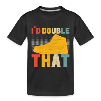 Sneakerhead Sneaker Collector - Kids' Premium Organic T-Shirt - black - Front