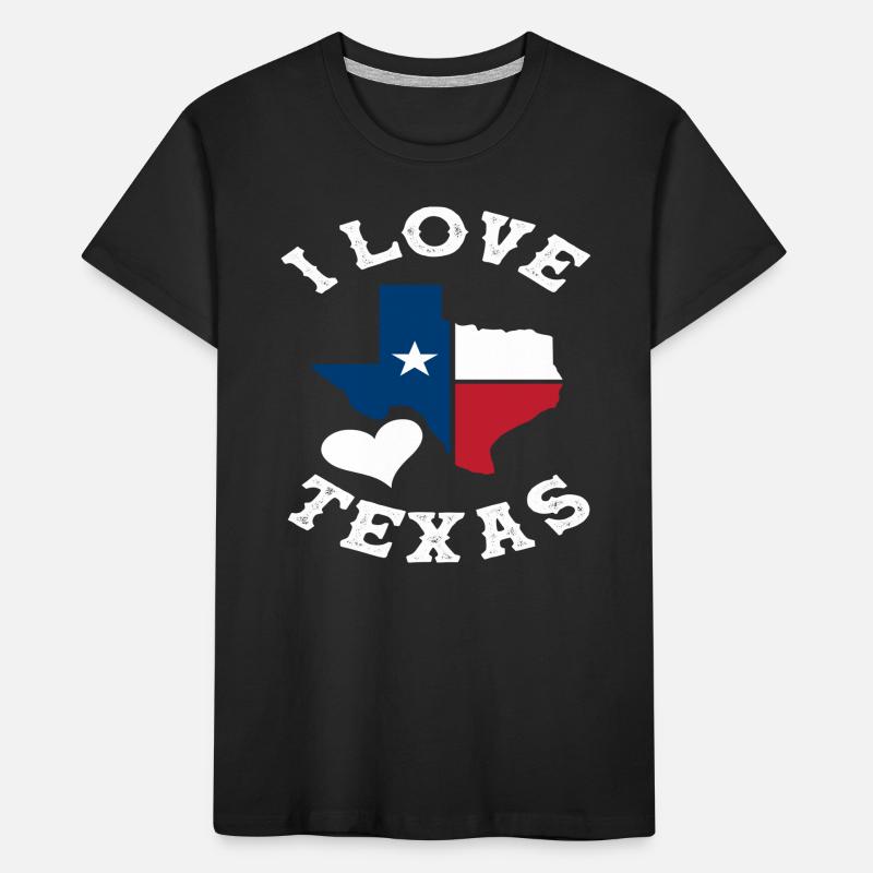 Le Texas que j’aime T-shirt bio Premium Enfant