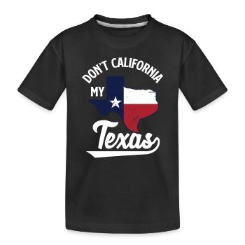 Texas - T-shirt bio Premium Enfant - noir - Devant
