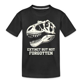 Fossil Hunter, Fossil Hunter, Paleontologist - Kids' Premium Organic T-Shirt - black - Front