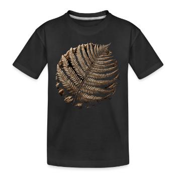 Chasseur de fossiles, Chasseur de fossiles, Paléontologue - T-shirt bio Premium Enfant - noir - Devant