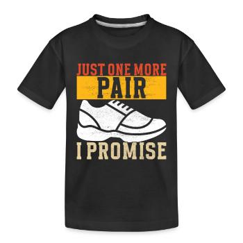 Sneakerhead Sneaker Collector - Kids' Premium Organic T-Shirt - black - Front