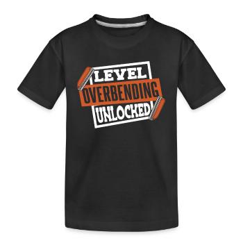 Niveau Overbending Bouche déverrouillée Harmonist Harmonist - T-shirt bio Premium Enfant - noir - Devant