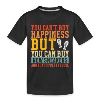 Sneakerhead Sneaker Collector - Kids' Premium Organic T-Shirt - black - Front