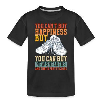 Sneakerhead Sneaker Collector - Kids' Premium Organic T-Shirt - black - Front