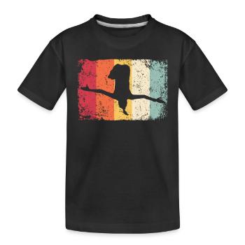 Plongée Plongée Plongée synchronisée - T-shirt bio Premium Enfant - noir - Devant