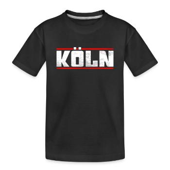Cologne - Kids' Premium Organic T-Shirt - black - Front