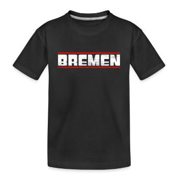 Brême - T-shirt bio Premium Enfant - noir - Devant