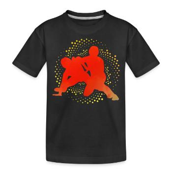 Wrestling - Kids' Premium Organic T-Shirt - black - Front