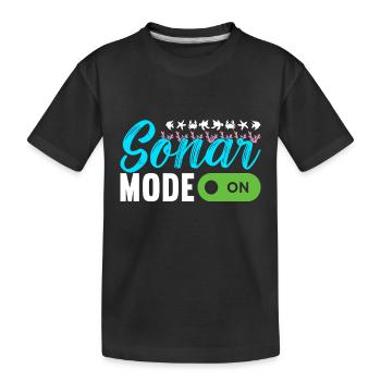 Marine Biology Marine Biologist - Kids' Premium Organic T-Shirt - black - Front