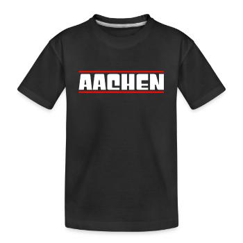 Aix-la-Chapelle - T-shirt bio Premium Enfant - noir - Devant