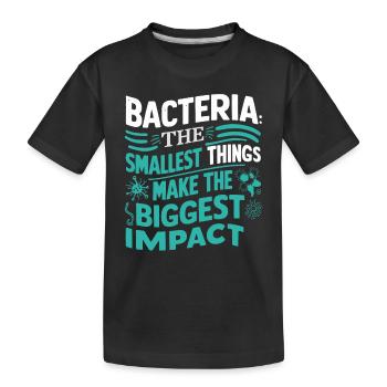 Microbiologist Microbiology Lab Staph Biology - Kinder Premium Bio T-Shirt - Schwarz - Vorne