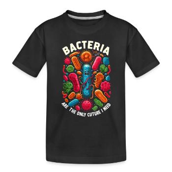 Microbiologist Microbiology Lab Staph Biology - Kinder Premium Bio T-Shirt - Schwarz - Vorne