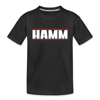Hamm - Kinder Premium Bio T-Shirt - Schwarz - Vorne