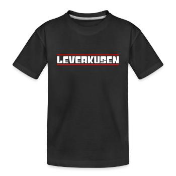 Leverkusen - T-shirt bio Premium Enfant - noir - Devant