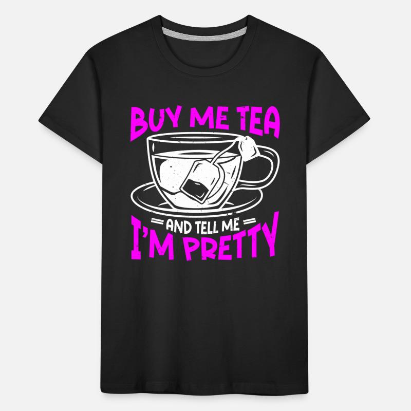 Tea Drinker Tea Kids' Premium Organic T-Shirt
