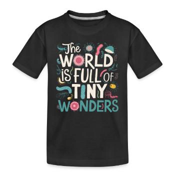 Microbiologiste Microbiologie Laboratoire Biologie des staphylocoques - T-shirt bio Premium Enfant - noir - Devant