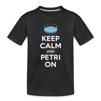 Microbiologist Microbiology Lab Staph Biology - Kinder Premium Bio T-Shirt - Schwarz - Vorne