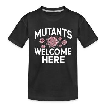 Microbiologiste Microbiologie Laboratoire Biologie des staphylocoques - T-shirt bio Premium Enfant - noir - Devant