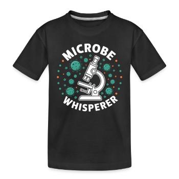 Microbiologist Microbiology Lab Staph Biology - Kinder Premium Bio T-Shirt - Schwarz - Vorne
