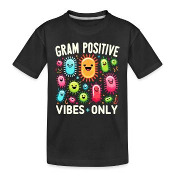 Microbiologist Microbiology Lab Staph Biology - Kinder Premium Bio T-Shirt - Schwarz - Vorne
