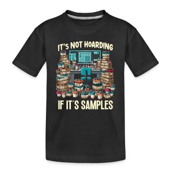 Microbiologist Microbiology Lab Staph Biology - Kinder Premium Bio T-Shirt - Schwarz - Vorne