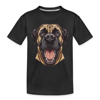 Dogue d’Espagne | Dogue d’Espagne | Caricature - T-shirt bio Premium Enfant - noir - Devant
