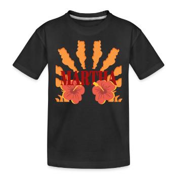 Martha - T-shirt bio Premium Enfant - noir - Devant