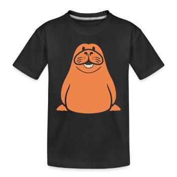 Morse - T-shirt bio Premium Enfant - noir - Devant