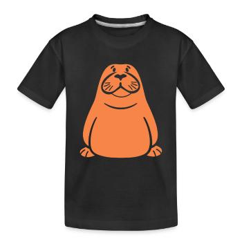 Morse - T-shirt bio Premium Enfant - noir - Devant