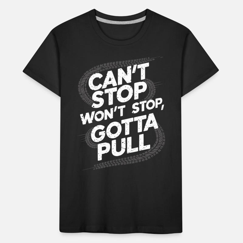 Tractor Pulling Tractor Pulling Tractor Power Farm Kids' Premium Organic T-Shirt