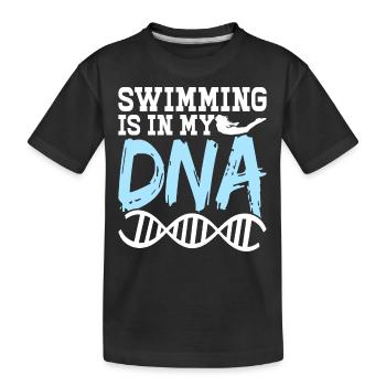 Nager - T-shirt bio Premium Enfant - noir - Devant
