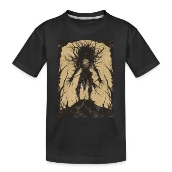 Schattenreich Tarot - Kinder Premium Bio T-Shirt - Schwarz - Vorne