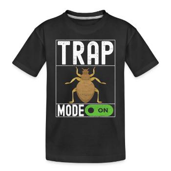 Pest Control Exterminators - Kids' Premium Organic T-Shirt - black - Front