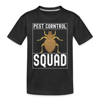Exterminateur de lutte antiparasitaire - T-shirt bio Premium Enfant - noir - Devant